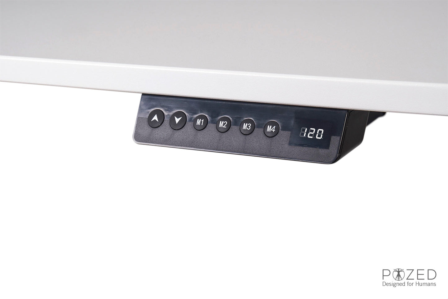 Pozed A2 - Professional Sit-Stand desk. 2 Stage Programmable Lifting Mechanism.