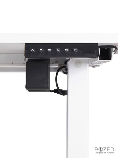 Pozed A2 - Professional Sit-Stand desk. 2 Stage Programmable Lifting Mechanism.